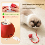 Load image into Gallery viewer, Electric Rolling Pet Toy Ball - Smart Motion Pet rolling ball with Tail for Interactive Pet Fun, Auto Restart - Perfect Dog and Cat Toys, Interactive Pet Toy Ball by The Gadget Shack Shop - The GadgetShack 
