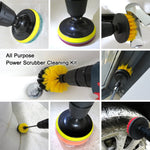 Load image into Gallery viewer, 2 3.5 4 5 Inch Set Solid Hollow Drill Power Scrub Clean Brush For Leather Plastic Wooden Furniture Car Cleaning Power Scrub - The Gadget Shack Shop
