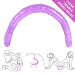 Load image into Gallery viewer, 44cm Soft Jelly Dildo Double Long Realistic Dildos Cock Lesbian Vaginal Anal Plug Flexible Fake Penis For Women Dildos Sex Toys - The Gadget Shack Shop
