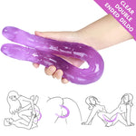 Load image into Gallery viewer, 44cm Soft Jelly Dildo Double Long Realistic Dildos Cock Lesbian Vaginal Anal Plug Flexible Fake Penis For Women Dildos Sex Toys - The Gadget Shack Shop

