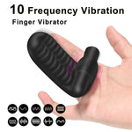 Load image into Gallery viewer, Silicone Finger Vibrator For Women Clit Stimulator G-spot Vibrator Clitoral Stimulation Massager Female Masturbation Sex Product - The Gadget Shack Shop
