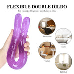 Load image into Gallery viewer, 44cm Soft Jelly Dildo Double Long Realistic Dildos Cock Lesbian Vaginal Anal Plug Flexible Fake Penis For Women Dildos Sex Toys - The Gadget Shack Shop
