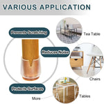 Load image into Gallery viewer, 24/4Pcs Chair Legs Covers Hardwood Floor Protector Cover Furniture Felt Bottom Wrapped Pads Anti Scratch Table Chair Leg Caps - The GadgetShack 
