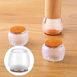 Load image into Gallery viewer, 24/4Pcs Chair Legs Covers Hardwood Floor Protector Cover Furniture Felt Bottom Wrapped Pads Anti Scratch Table Chair Leg Caps - The GadgetShack 
