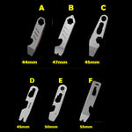 Load image into Gallery viewer, 8 IN 1 MINI TC4 Titanium Alloy Crowbar Bottle Opener Graduated scale Hexagon Wrench EDC Outdoor Tools Multifunction Camping Gear - The Gadget Shack Shop
