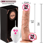 Load image into Gallery viewer, The Gadget Shack Shop Thrusting Rotation Remote Control Dildo Vibrator Female Realistic Penis Gay Suction Cup Masturbator Couple For Women Sex Toys - The Gadget Shack Shop
