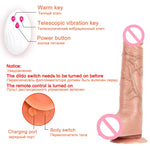 Load image into Gallery viewer, The Gadget Shack Shop Thrusting Rotation Remote Control Dildo Vibrator Female Realistic Penis Gay Suction Cup Masturbator Couple For Women Sex Toys - The Gadget Shack Shop
