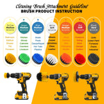 Load image into Gallery viewer, 2 3.5 4 5 Inch Set Solid Hollow Drill Power Scrub Clean Brush For Leather Plastic Wooden Furniture Car Cleaning Power Scrub - The Gadget Shack Shop

