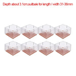 Load image into Gallery viewer, 24/4Pcs Chair Legs Covers Hardwood Floor Protector Cover Furniture Felt Bottom Wrapped Pads Anti Scratch Table Chair Leg Caps - The GadgetShack 
