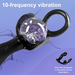 Load image into Gallery viewer, The Gadget Shack Shop  Anal Vibrator Male Prostate Massager Delay Ejaculation Penis Ring Butt Plug With Bullet Sex Toys for Men Gay Masturbator - The Gadget Shack Shop
