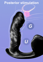 Load image into Gallery viewer, The Gadget Shack Shop  Anal Vibrator Male Prostate Massager Delay Ejaculation Penis Ring Butt Plug With Bullet Sex Toys for Men Gay Masturbator - The Gadget Shack Shop
