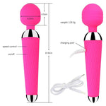 Load image into Gallery viewer, Powerful Magic Wand Vibrators for women, USB Charge AV Stick Female G Spot Massager Clitoris Stimulator Adult Sex Toys for Woman - The Gadget Shack Shop
