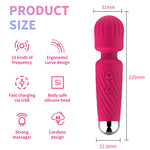 Load image into Gallery viewer, "Little Cherry That's So Cherry Wand!" -16 Modes Strong Vibration Upgraded Mini Vibrator Usb Charging Handheld Body Massager Clitoris G-Spot Vibrator - The Gadget Shack Shop

