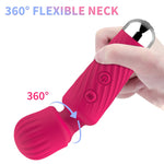 Load image into Gallery viewer, "Little Cherry That's So Cherry Wand!" -16 Modes Strong Vibration Upgraded Mini Vibrator Usb Charging Handheld Body Massager Clitoris G-Spot Vibrator - The Gadget Shack Shop
