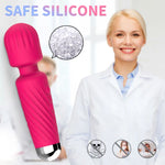 Load image into Gallery viewer, "Little Cherry That's So Cherry Wand!" -16 Modes Strong Vibration Upgraded Mini Vibrator Usb Charging Handheld Body Massager Clitoris G-Spot Vibrator - The Gadget Shack Shop
