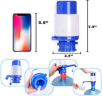 Load image into Gallery viewer, Camping Portable Hand Press Water Dispenser Pump Drinkware Manual Drinking Water Bottle Pump With Removable Hose Extensions Tube - The Gadget Shack Shop
