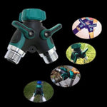 Load image into Gallery viewer, Gadget Shack Shop: Garden Hose Splitter 2 Way, NPT3/4 Heavy Duty Garden Hose Diverter Y Shape Valve, Water Pipe Connector Adapter for Garden and Home Life - The Gadget Shack Shop
