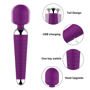 Powerful Magic Wand Vibrators for women, USB Charge AV Stick Female G The Gadget Shack Shop Powerful Magic Wand Vibrators for women, USB Charge AV Stick Female G The Gadget Shack Shop