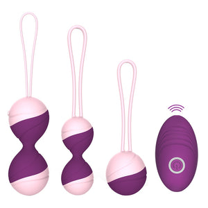 Gadget Shack Vibrating Kegel Balls -Vibrating Kegel Balls with Remote  The  Gadget Shack Shop