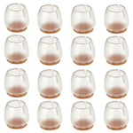 Load image into Gallery viewer, 16pcs Silicone Chair Leg Cap Feet Pads Floor Protector Furniture Table Covers for Non-Slip Chair Socks Rubber Feet Cap Bottom - The Gadget Shack Shop
