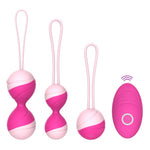 Load image into Gallery viewer, Gadget Shack Vibrating Kegel Balls -Vibrating Kegel Balls with Remote Control -Vaginal Tightening Ben Wa Geisha Muscle training Sex Toys - The Gadget Shack Shop
