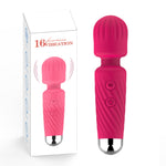 Load image into Gallery viewer, "Little Cherry That's So Cherry Wand!" -16 Modes Strong Vibration Upgraded Mini Vibrator Usb Charging Handheld Body Massager Clitoris G-Spot Vibrator - The Gadget Shack Shop

