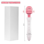 Load image into Gallery viewer, "Luxury Rechargeable Wand" - Rechargeable 10 Speed Dildo Vibrator Powerful Magic Wand Clitoris/Vagina Stimulator For Women - The Gadget Shack Shop
