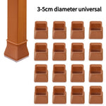 Load image into Gallery viewer, 16pcs Silicone Chair Leg Cap Feet Pads Floor Protector Furniture Table Covers for Non-Slip Chair Socks Rubber Feet Cap Bottom - The Gadget Shack Shop
