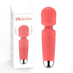Load image into Gallery viewer, "Little Cherry That's So Cherry Wand!" -16 Modes Strong Vibration Upgraded Mini Vibrator Usb Charging Handheld Body Massager Clitoris G-Spot Vibrator - The Gadget Shack Shop
