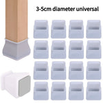 Load image into Gallery viewer, 16pcs Silicone Chair Leg Cap Feet Pads Floor Protector Furniture Table Covers for Non-Slip Chair Socks Rubber Feet Cap Bottom - The Gadget Shack Shop
