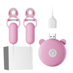 Load image into Gallery viewer, Nipplettes Vibrating Nipple Clamps -Electric Nipple Clamp Breast Massage Vibrator Enhancer Bondage Adult Sex Toy - The Gadget Shack Shop
