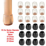 Load image into Gallery viewer, 16pcs Silicone Chair Leg Cap Feet Pads Floor Protector Furniture Table Covers for Non-Slip Chair Socks Rubber Feet Cap Bottom - The Gadget Shack Shop
