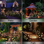 Load image into Gallery viewer, Outdoor Waterproof Multi Colored Cherry Blossom Landscape Solar Lights for Pathway, Patio, Yard, Deck, or Walkway - The Gadget Shack Shop
